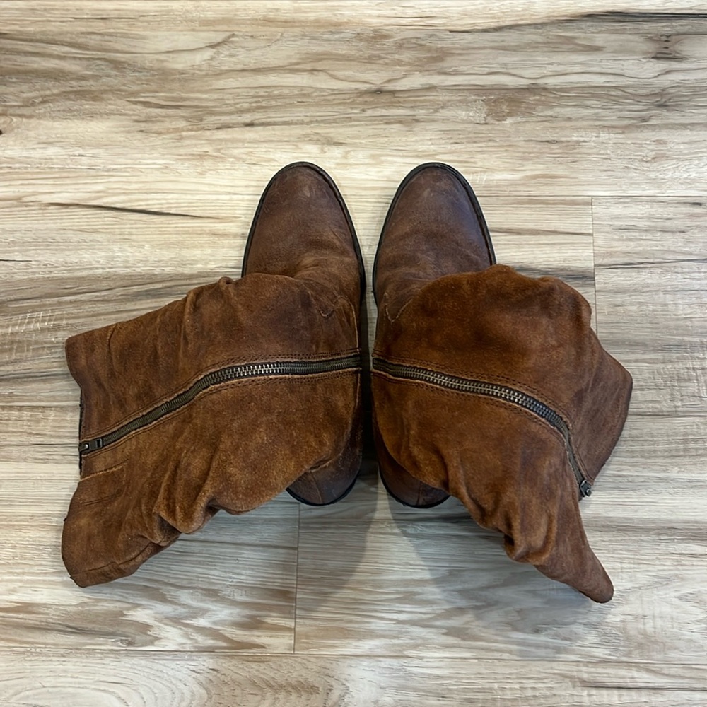 Tall Born zip up boots